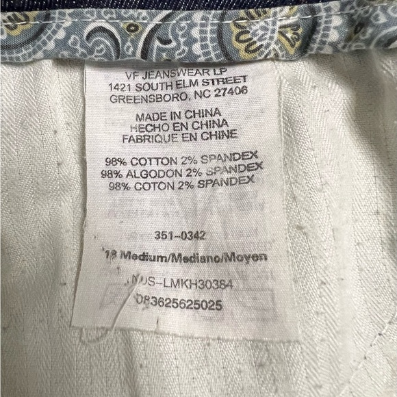 LEE Platinum Label Women's 18 Med Naturally Slimming Slight Flare Stretch Jeans - Picture 6 of 10